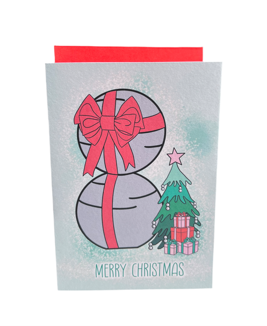Christmas Malls Balls Card