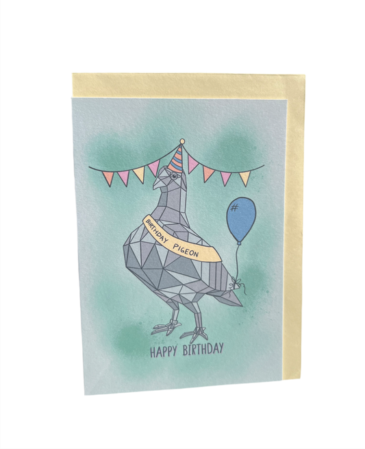 Birthday Pigeon Card
