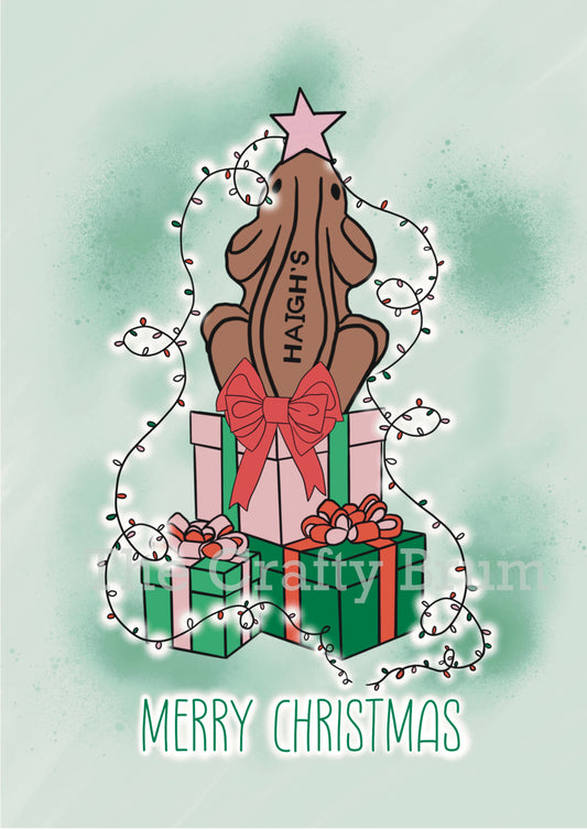 Christmas Haigh's Froggy Card