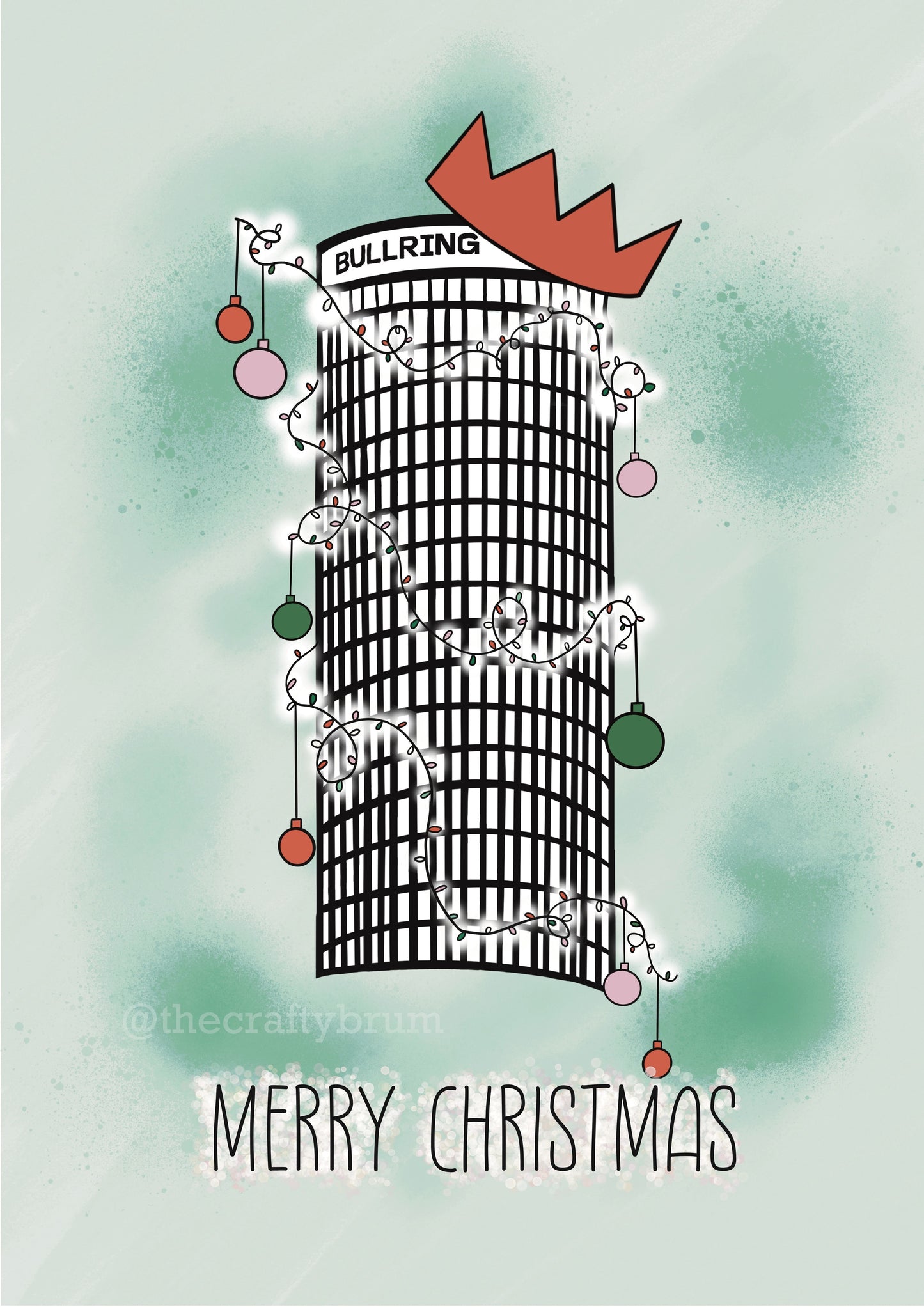 The Rotunda Birmingham Christmas Card