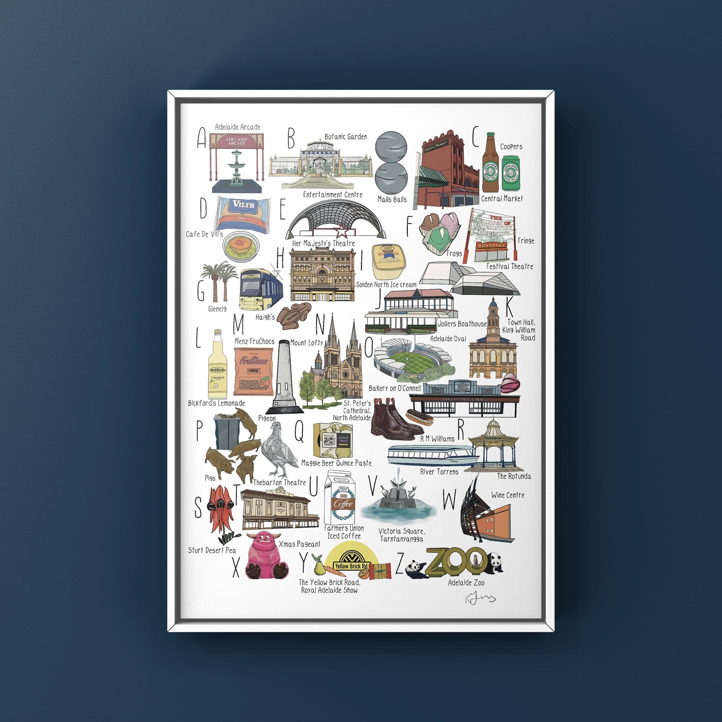 The Adelaide Alphabet