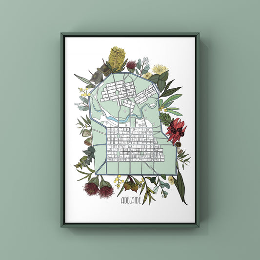 Adelaide Botanical Map