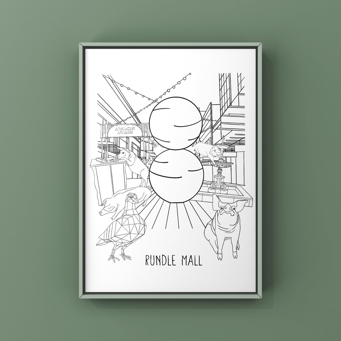 Rundle Mall Print