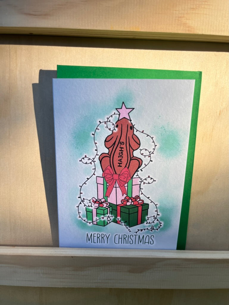 Christmas Haigh's Froggy Card