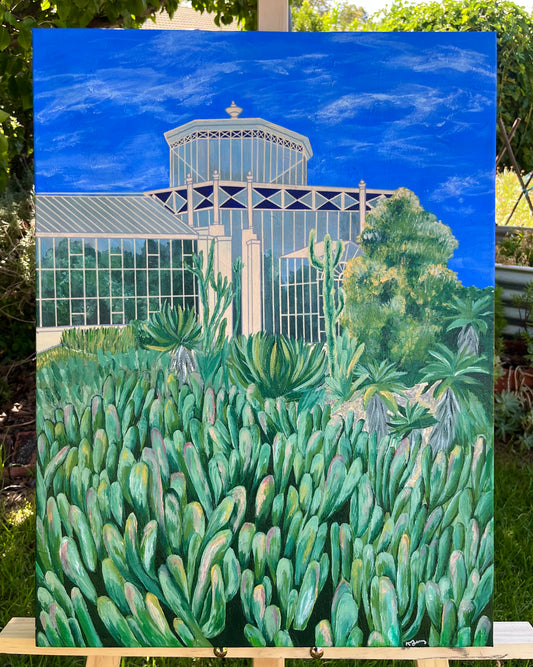 The Palm House Adelaide Botanic Gardens