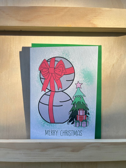 Christmas Malls Balls Card