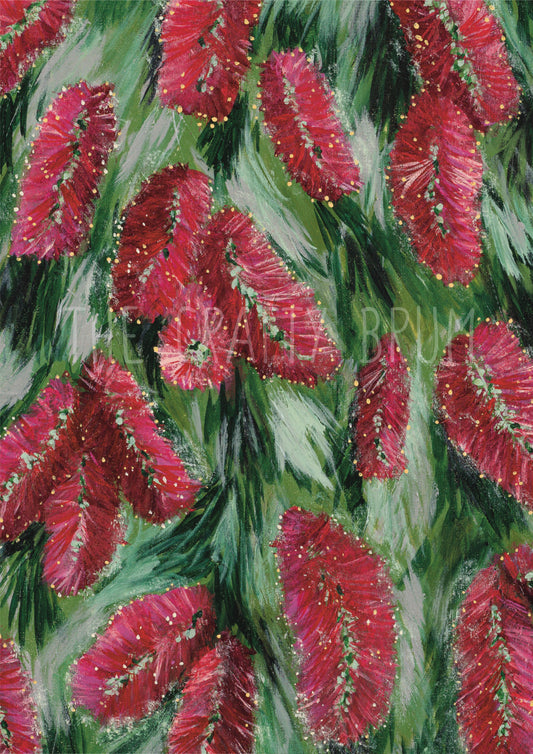 Bottle Brush Card