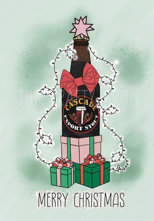 Cascade Stout Tasmania Christmas Card