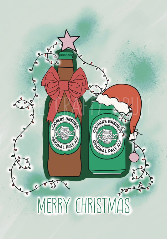 Cooper’s Beer Adelaide Christmas Card