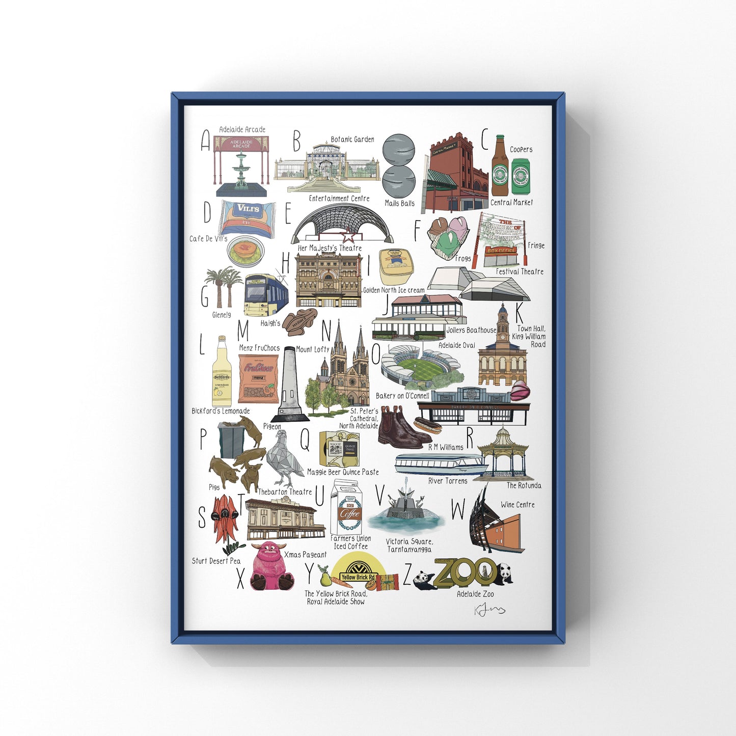 The Adelaide Alphabet