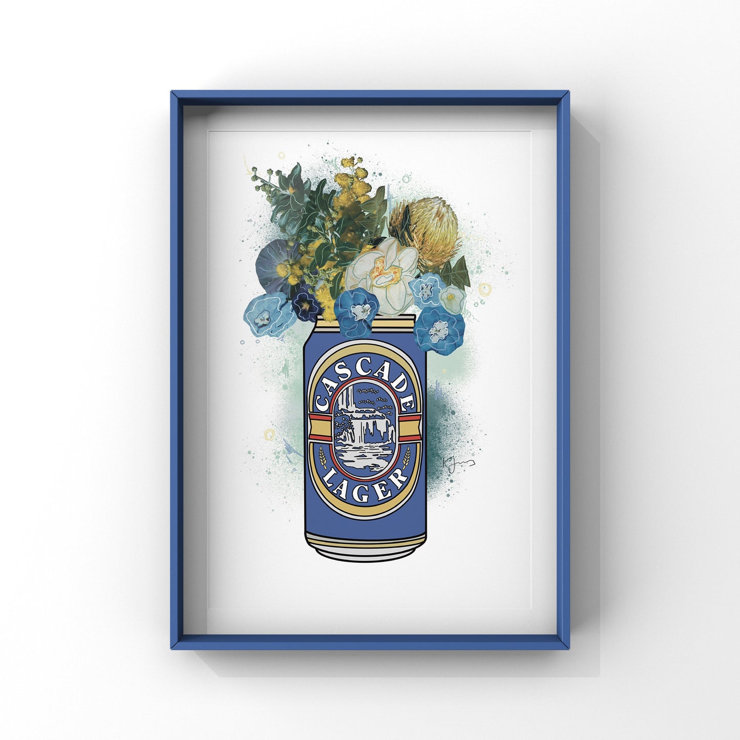 Cascade Lager Floral Print