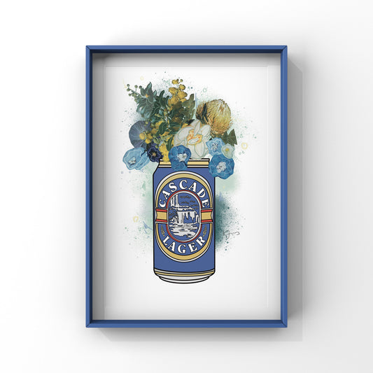 Cascade Lager Floral Print