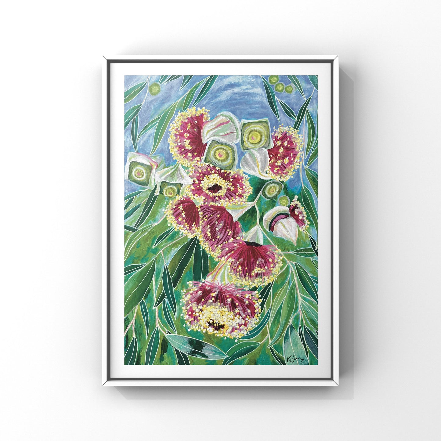 Gumnuts in Bloom