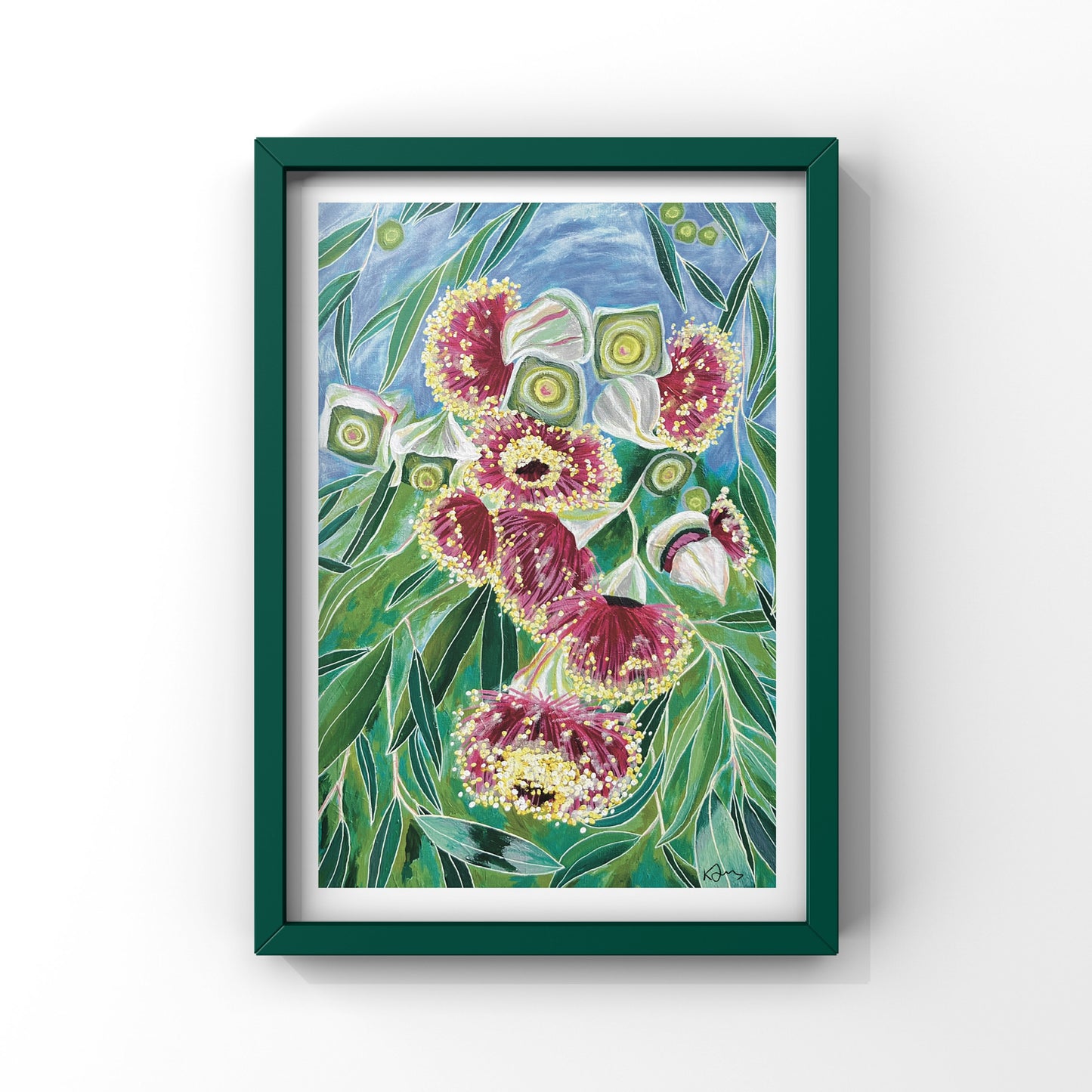 Gumnuts in Bloom