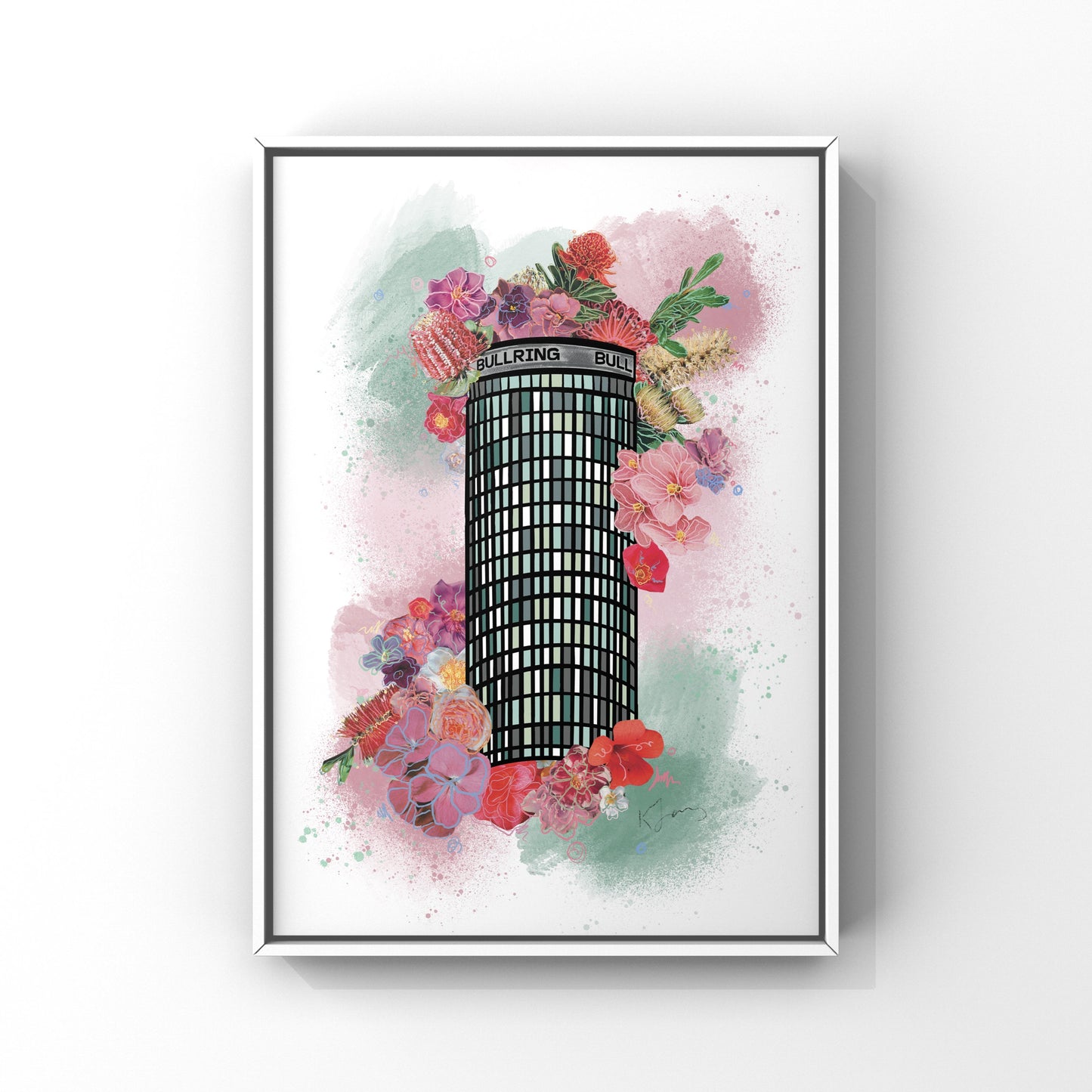 Rotunda Birmingham Botanical Print