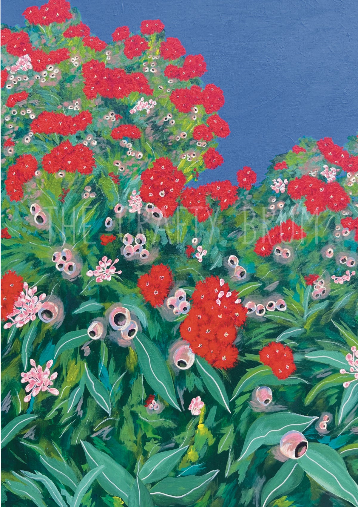 Flowering Gum Season Card