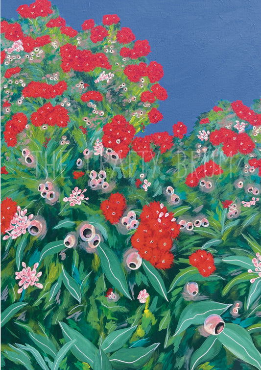 Flowering Gum Season Card