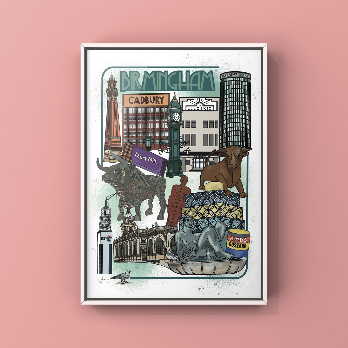 It's All Here In Birmingham Print