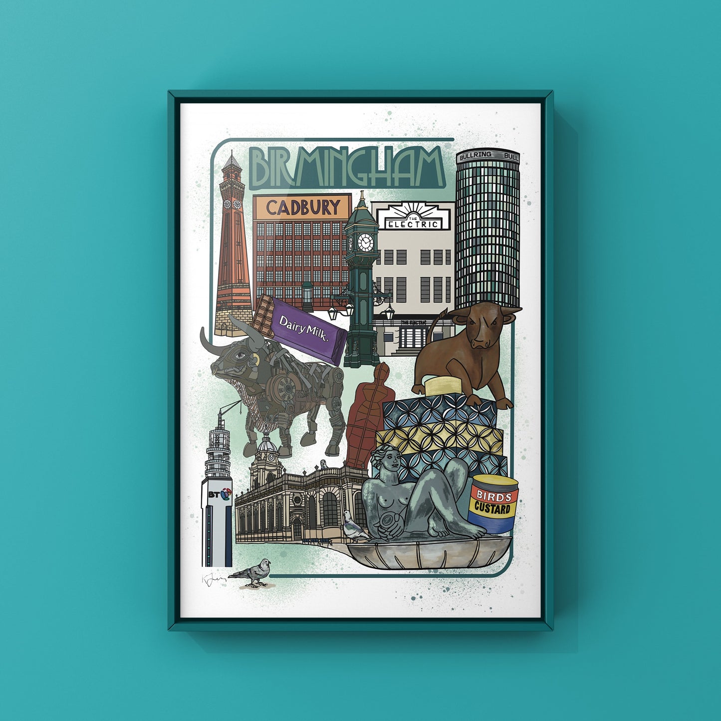 It's All Here In Birmingham Print