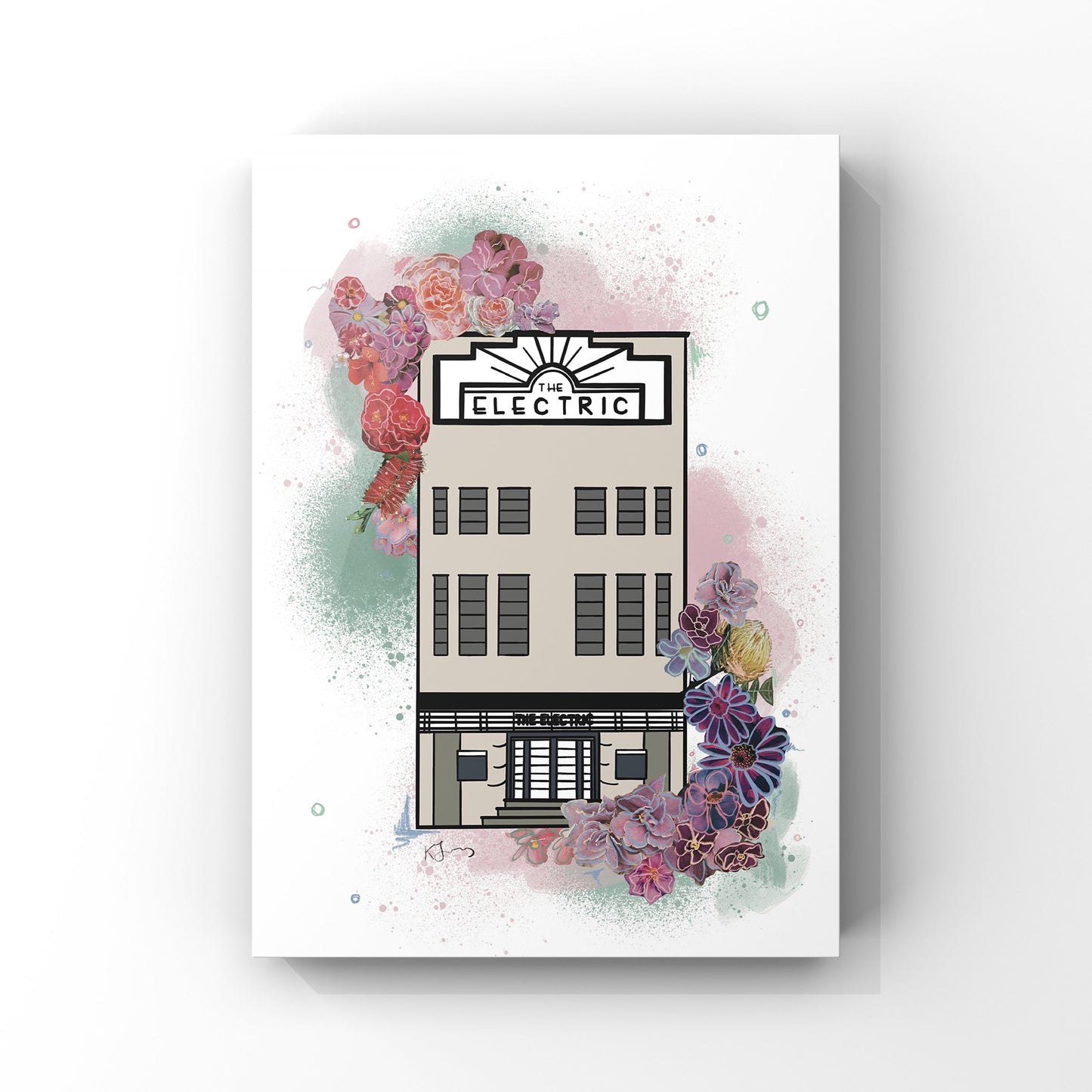 The Electric Cinema Birmingham Botanical Print