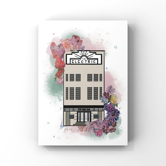 The Electric Cinema Birmingham Botanical Print