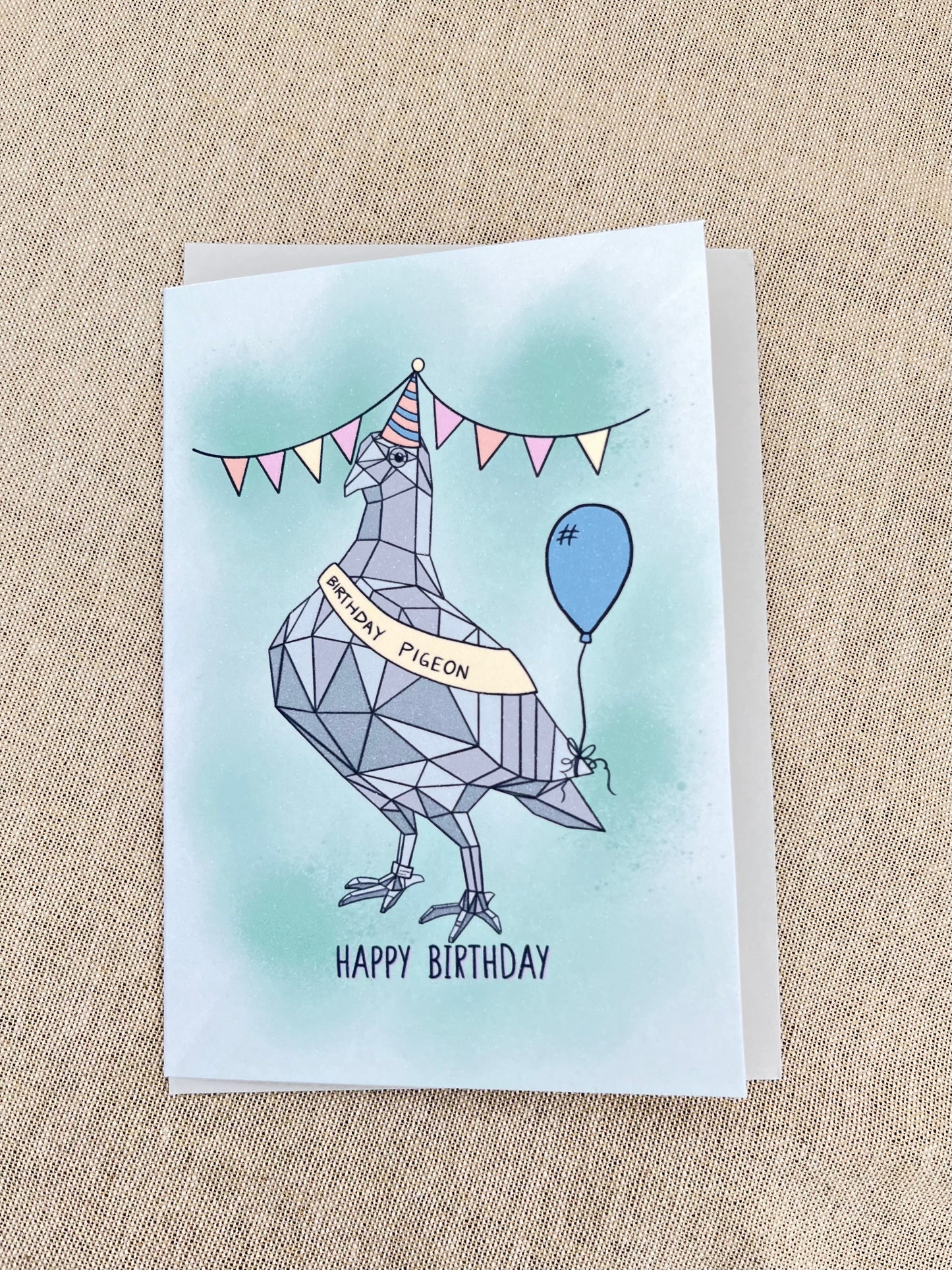 Birthday Pigeon Card